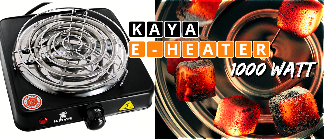 Kaya E-Heater 1000W Shisha Kohle Anzünder